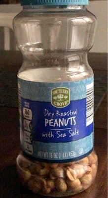 Dry Roasted Peanuts with Sea Salt