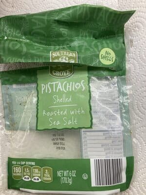 Pistachios Shelled Roasted with Sea Salt