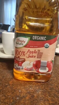 100% apple juice