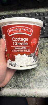 Cottage Cheese Small Curd 4% Milkfat Minimum