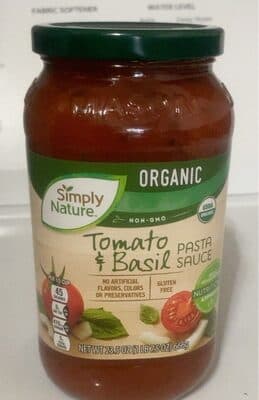 Tomato & Basil Pasta Sauce