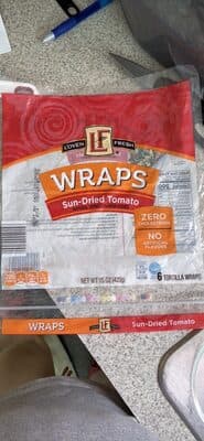 Sun-Dried Tomato wrap