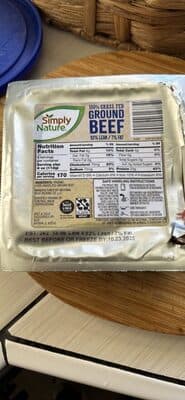 GROUND BEEF