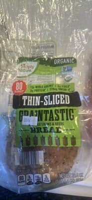 Thin sliced bread