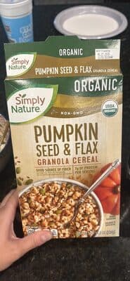 Pumpkin Seed & Flax Granola Cereal