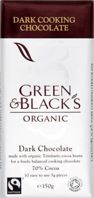 Organic Dark Cooking Chocolate