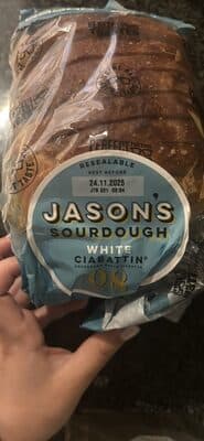 White Ciabattin Sourdough
