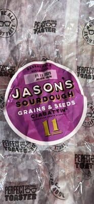 Sourdough Grains & Seeds Ciabattin