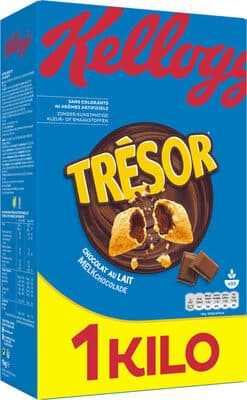Céréales Trésor Kellogg's Chocolat Lait - 1kg