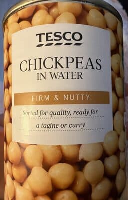 CHICKPEAS IN WATER