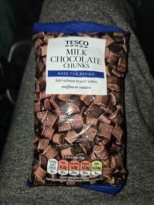 MILK CHOCOLATE CHUNKS