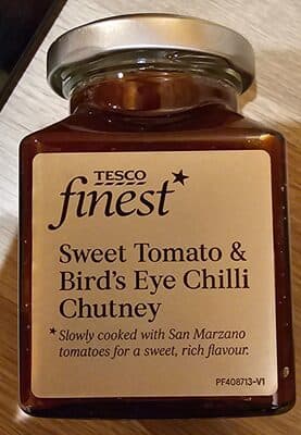 Tesco Finest Sweet Tomato & Chilli Chutney