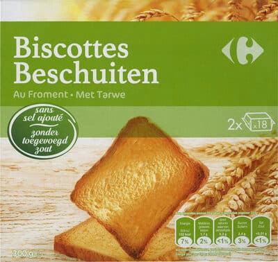 Rusks No added salt