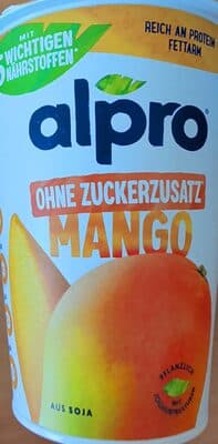 Alpro mango zonder suiker