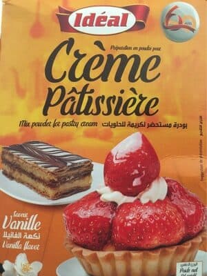 Préparation en poudre pour Crème pâtissière saveur vanille