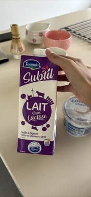 Lait sans lactose