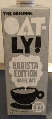 Oatly! Haver barista edition