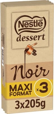NESTLE DESSERT Noir 3x205g