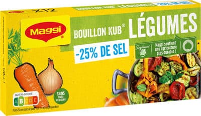 BOUILLON KUB LÉGUMES