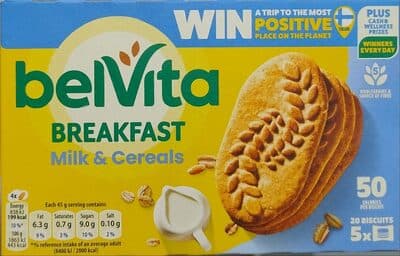 Bolachas Belvita Breakfast Milk & Cereals