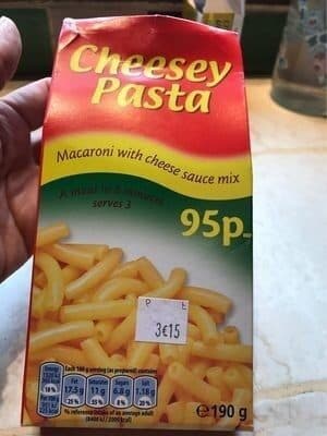 Kraft Cheesey Pasta Pm95p