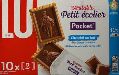 Véritable Petit écolier Pocket Chocolat au Lait