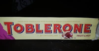 Toblerone Fruit & Nut Chocolate Large Bar