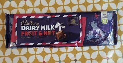 Dairy Milk Fruit and Nut