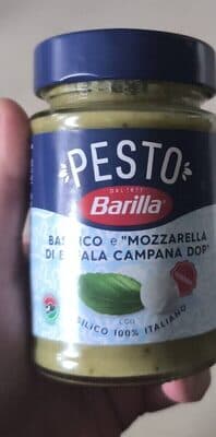 Pesto Basilico e Mozzarella di Bufala Campana DOP