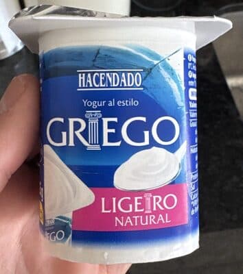 Yogur al estilo griego ligero natural