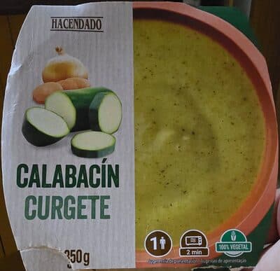 Crema de calabacín