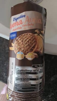 Digestive Avena con leche chocolate