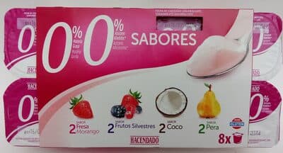 Yogurt 0,0 sabores