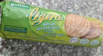 Galleta ligera sin sal y sin azúcar