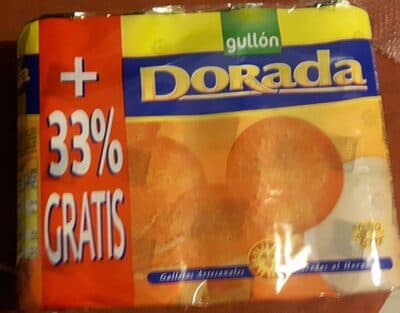 Galleta dorada