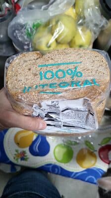 Pão de forma 100% Integral