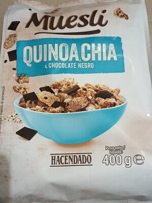 Quinoa, Chia & Chocolate Negro
