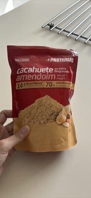 cacahuete en polvo desgrasado / amendoim em pó magro