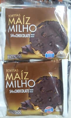Tortas Maíz Milho Chocolate Negro
