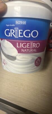 Yogur al estilo Griego Ligero Natural
