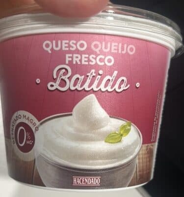 Queso fresco batido