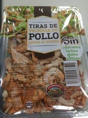 Tiras Pollo al Horno