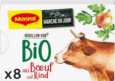 MAGGI BOUILLON KUB BIO Boeuf 80g