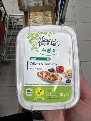 Bio Spread Olives & Tomato