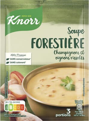 Knorr Soupe Déshydratée Forestière Champignons & Oignons 3 Portions
