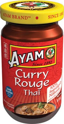 Pâte de curry rouge