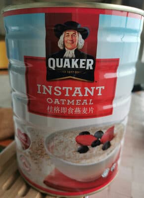 instant oatmeal