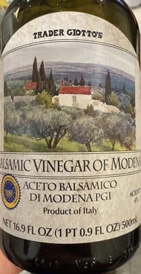 Balsamic Vinegar Of Modena