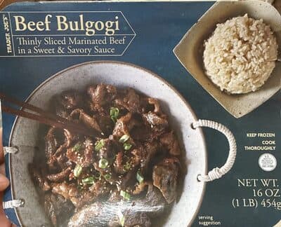 Beef Bulgogi Thinly Sliced Marinated Beef in a Sweet & Savory Sauce