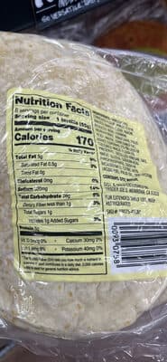 Homestyle Flour Tortillas
